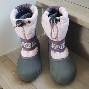 Girl Pink Sorel PreSki Boots